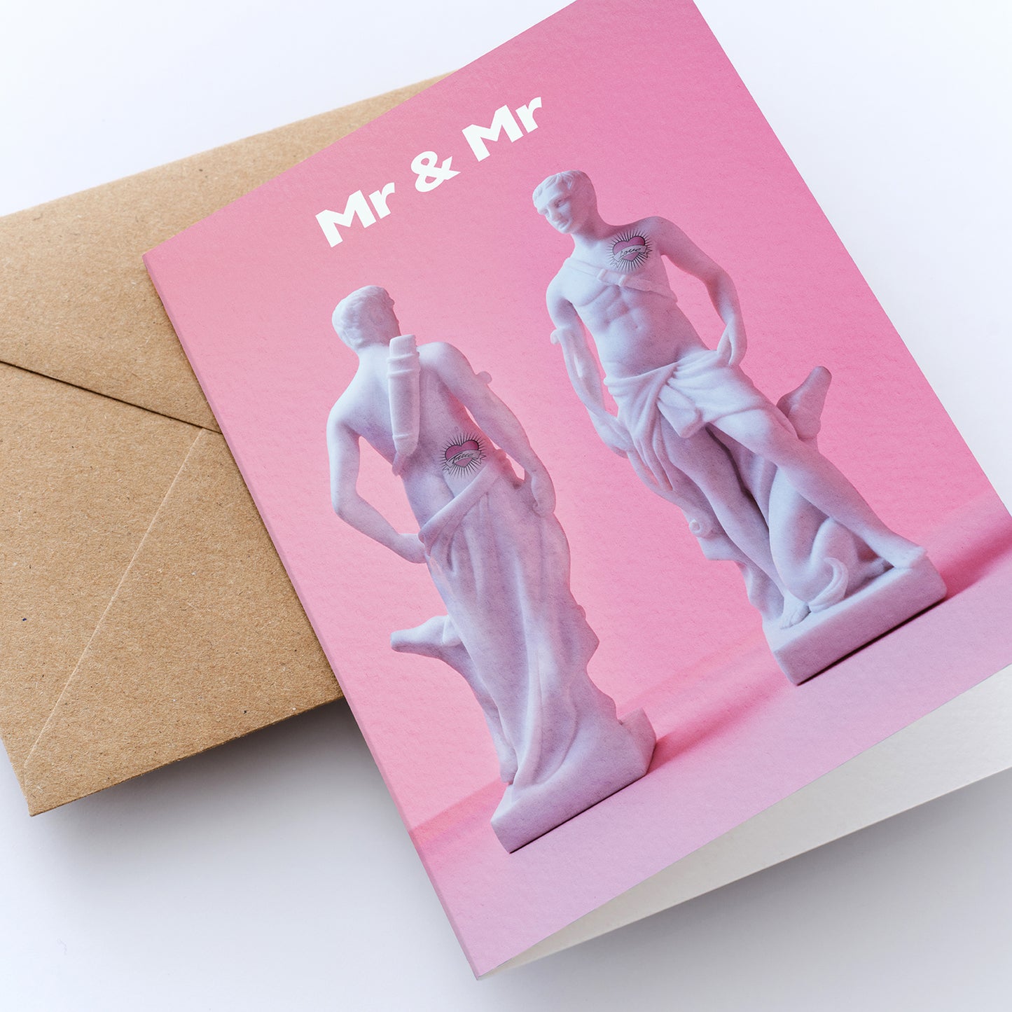 Mr and Mr True Love Greetings Card