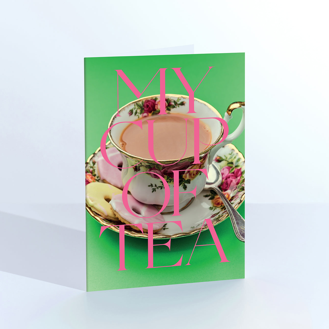 My Cup Of Tea Greetings Card