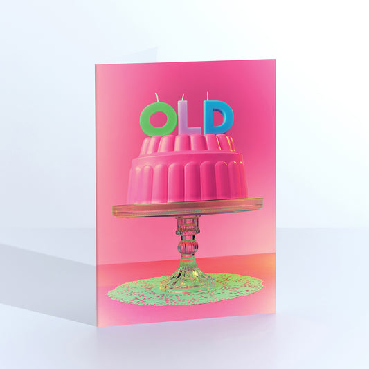 Old Cake Card