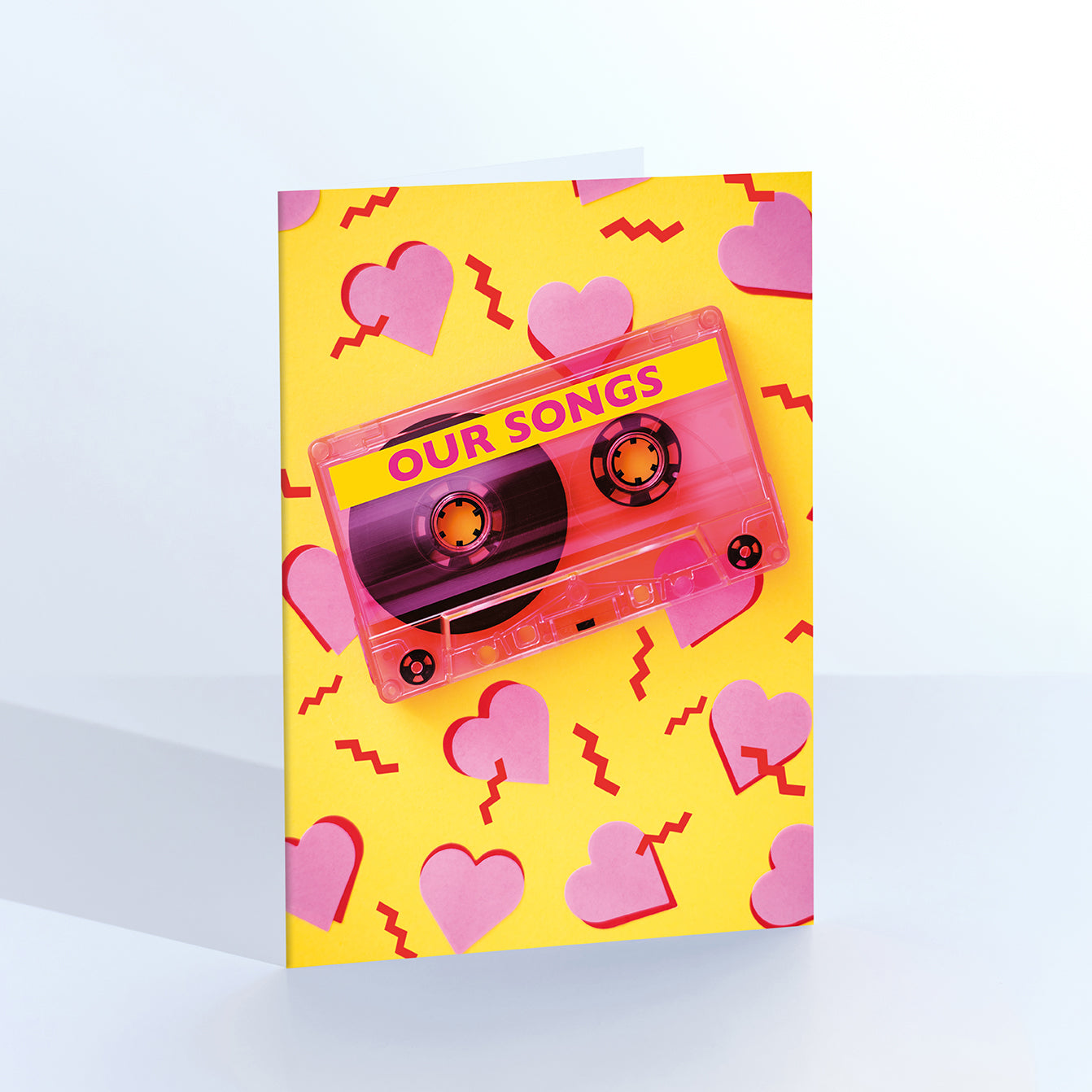 Our Songs Mix Tape Card
