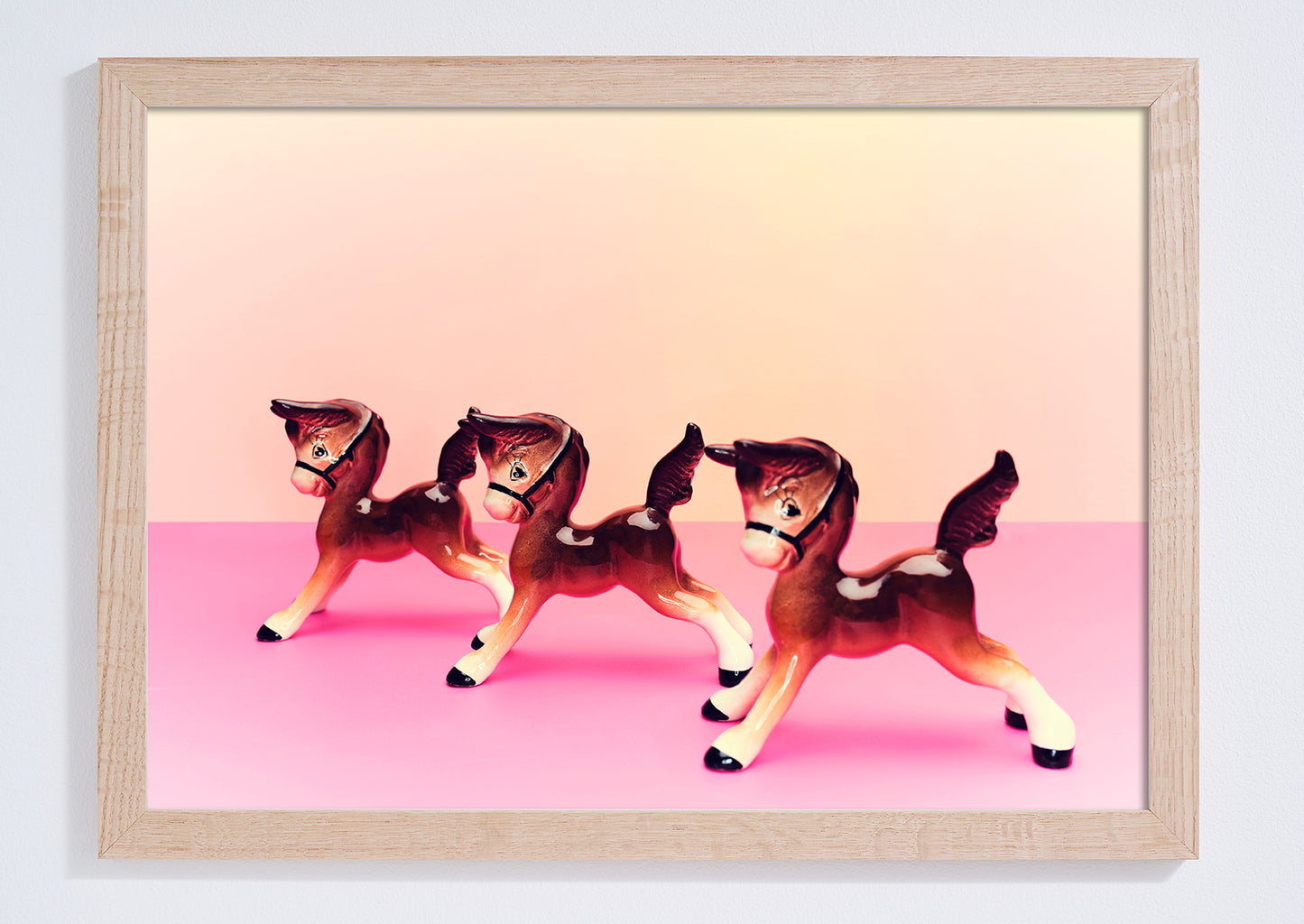 "Foaling around" giclée photo print