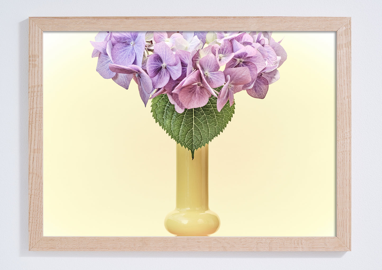 "Hydrangeas pastel wash" giclée photo print