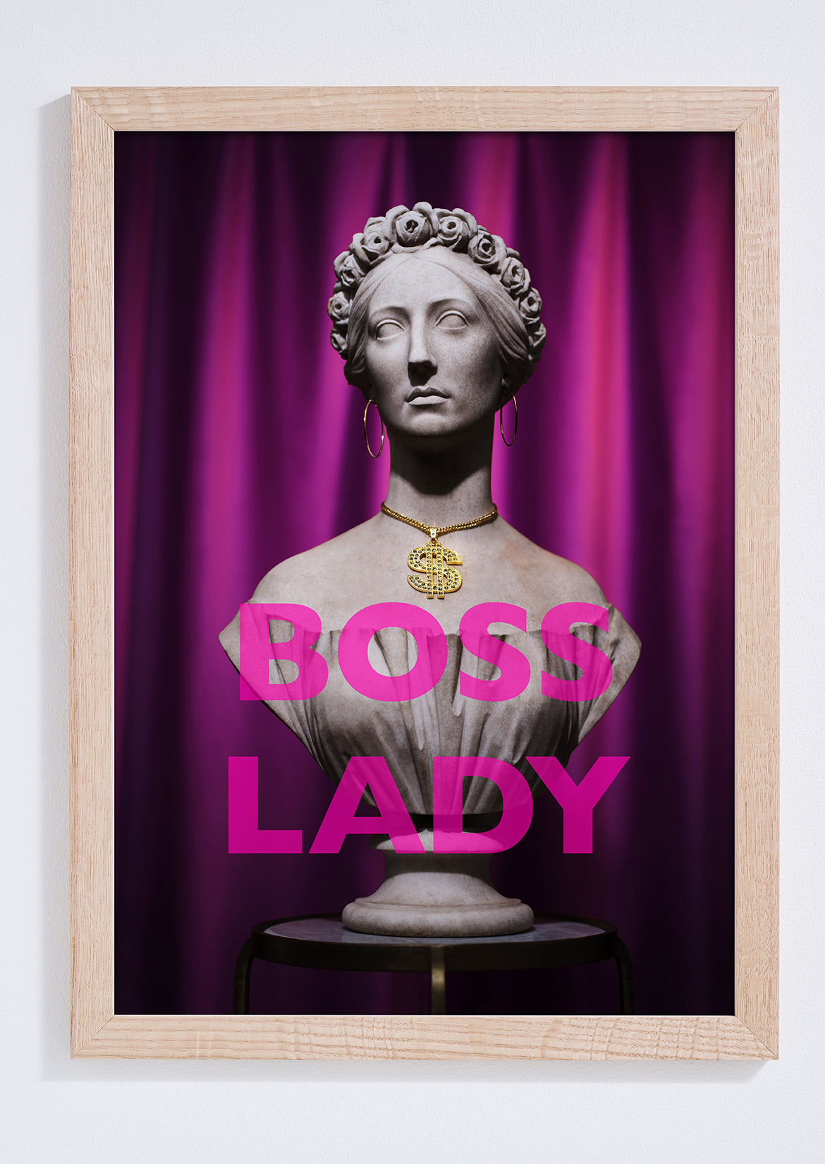 Boss Lady Novelty Sculpture Photo Print