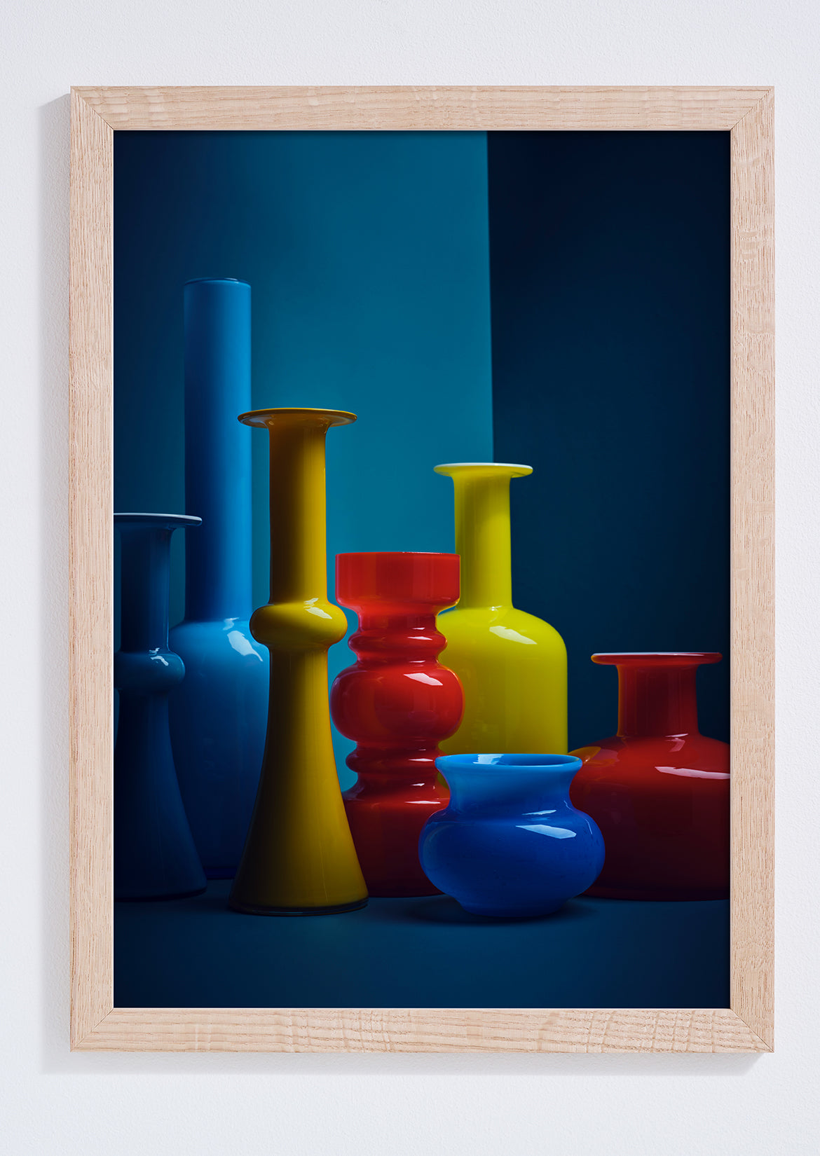 "Mid-century glass ,The Brights" giclée photo print