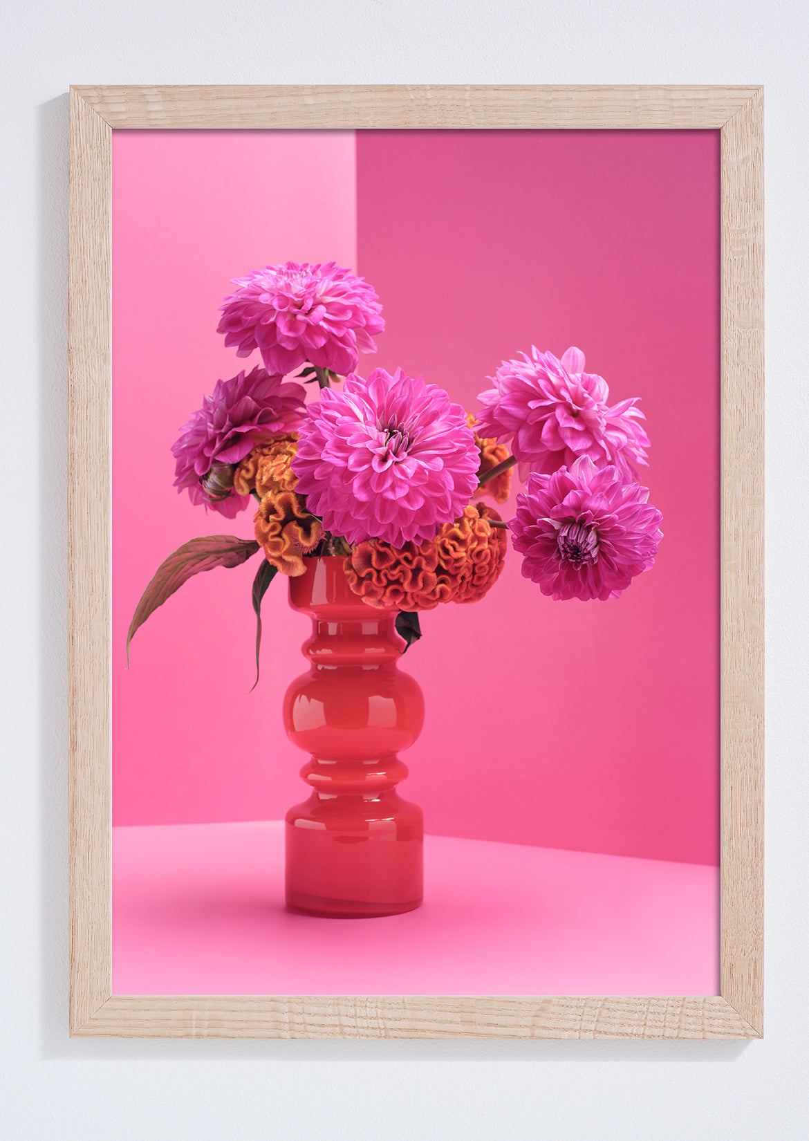 "Pink clash" giclée photo print