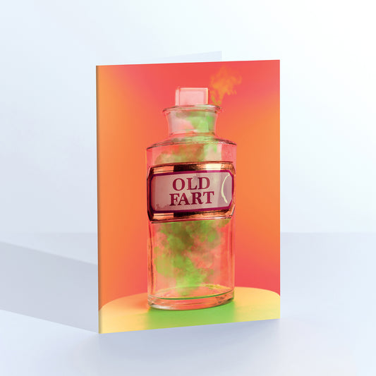 Old Fart Greetings Card