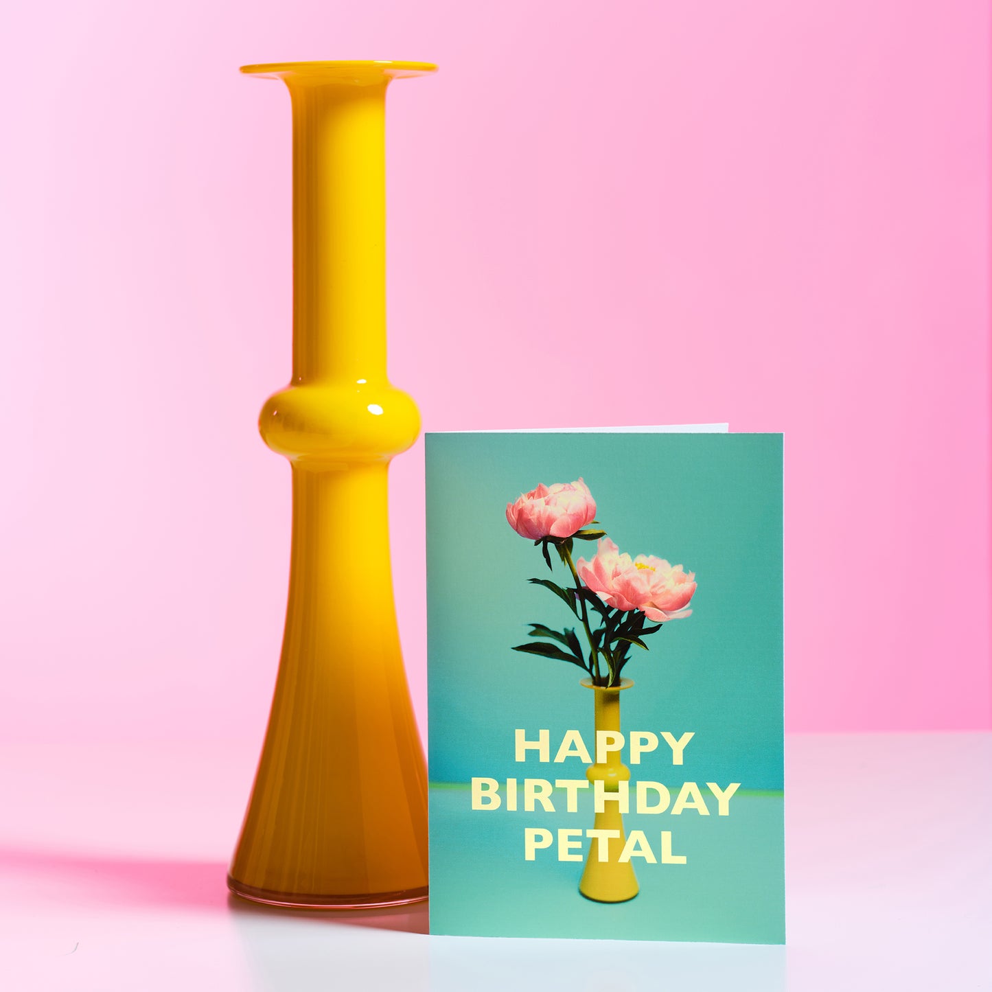 Happy Birthday Petal greetings card
