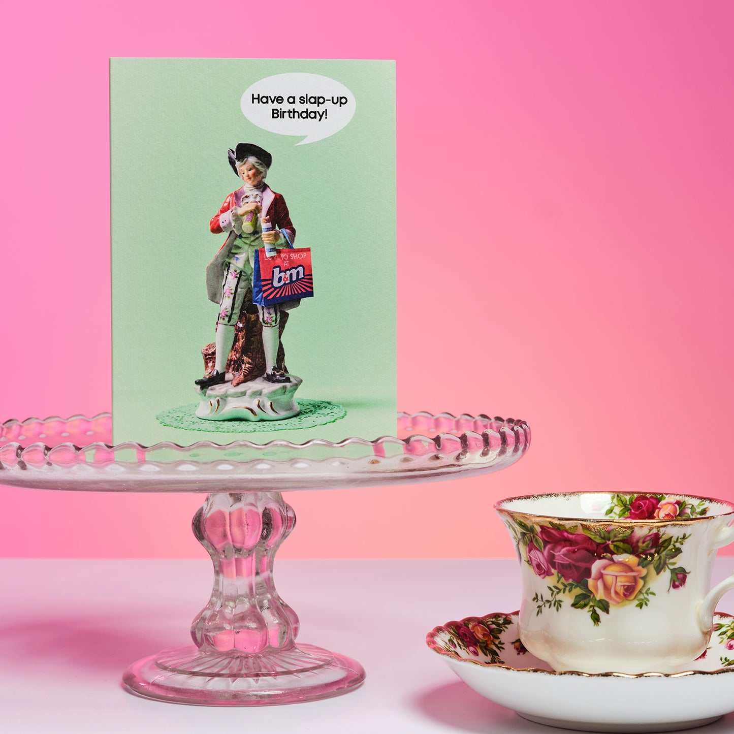 Shelf Talk Slap up Birthday Greetings Card
