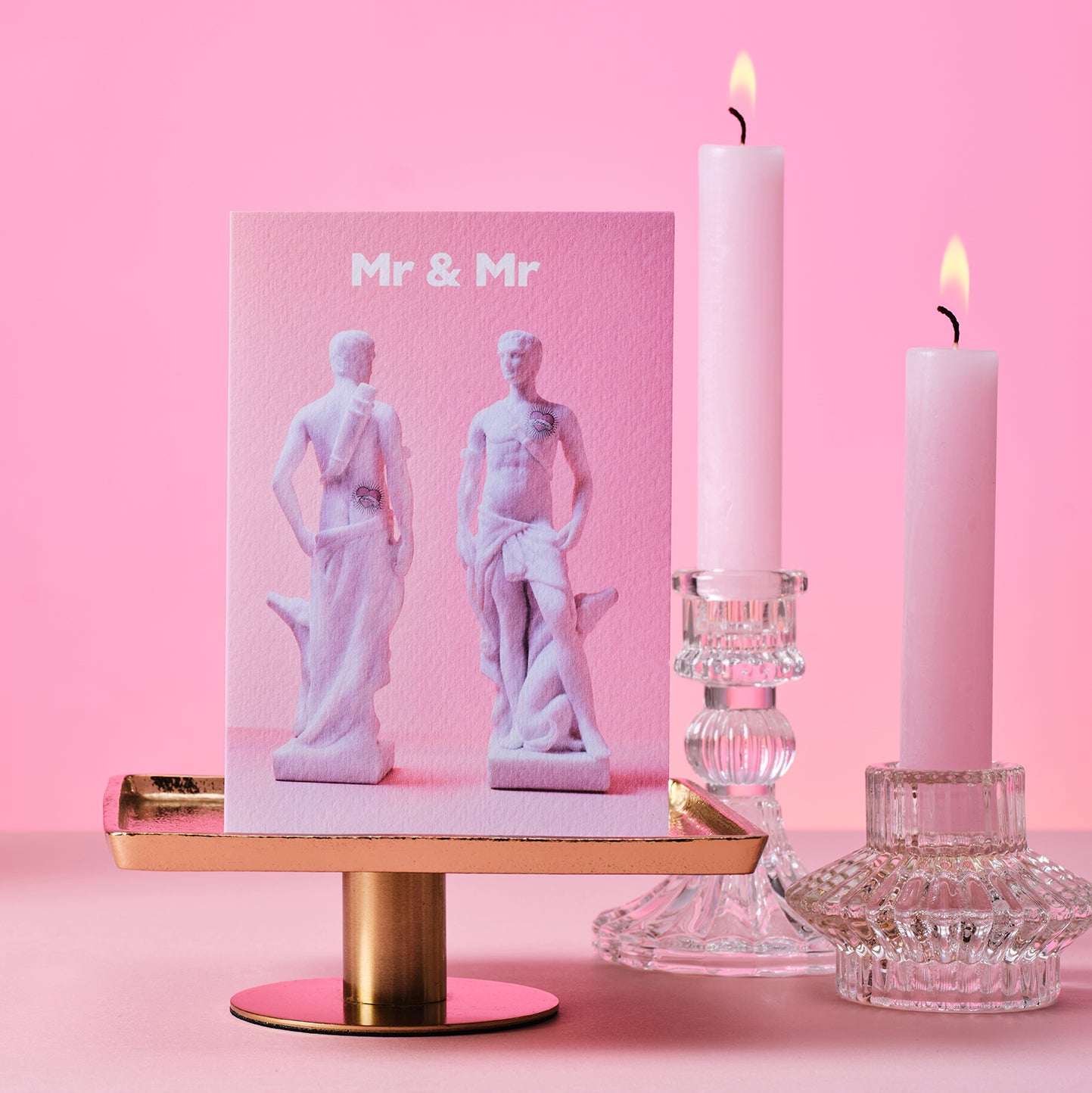 Mr and Mr True Love Greetings Card