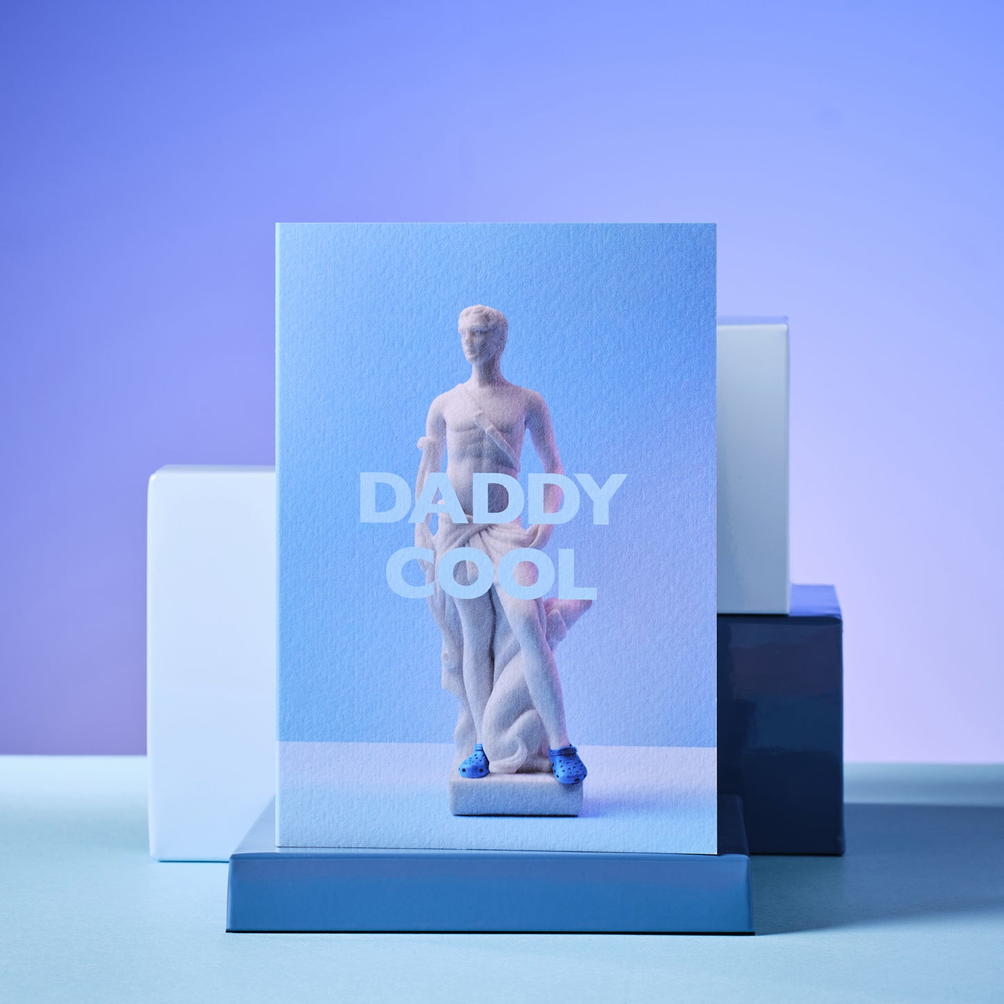 Daddy Cool greetings card