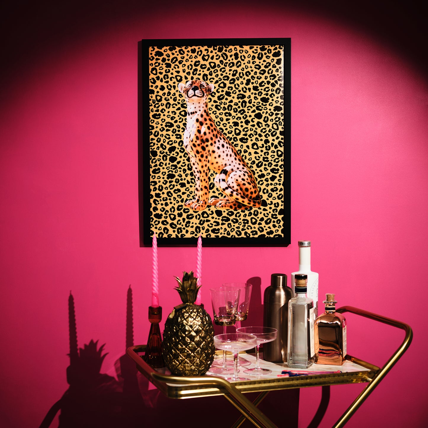 "Leopard Overload" giclée photo print