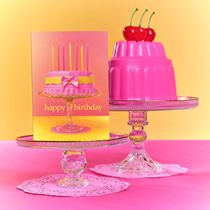 Happy Birthday Cake Card