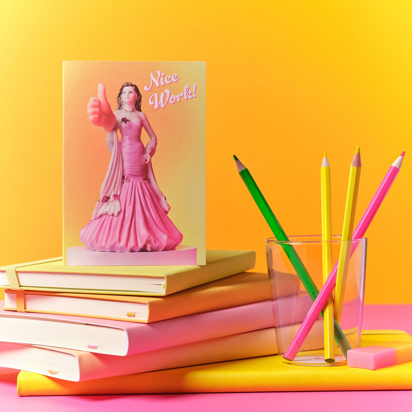 Nice Work Congratulations Greetings Card