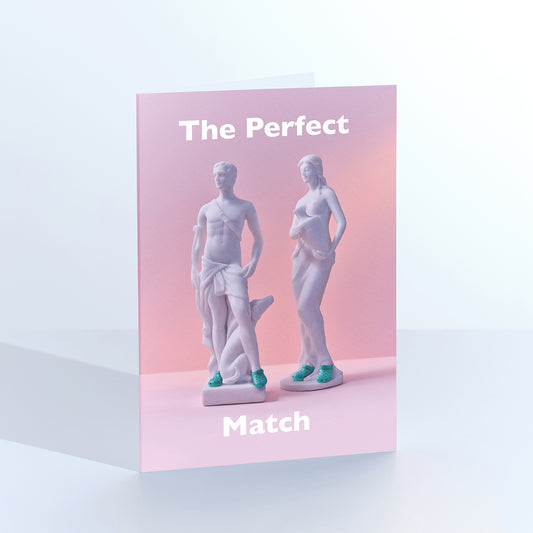 Perfect Match love celebrations greetings card