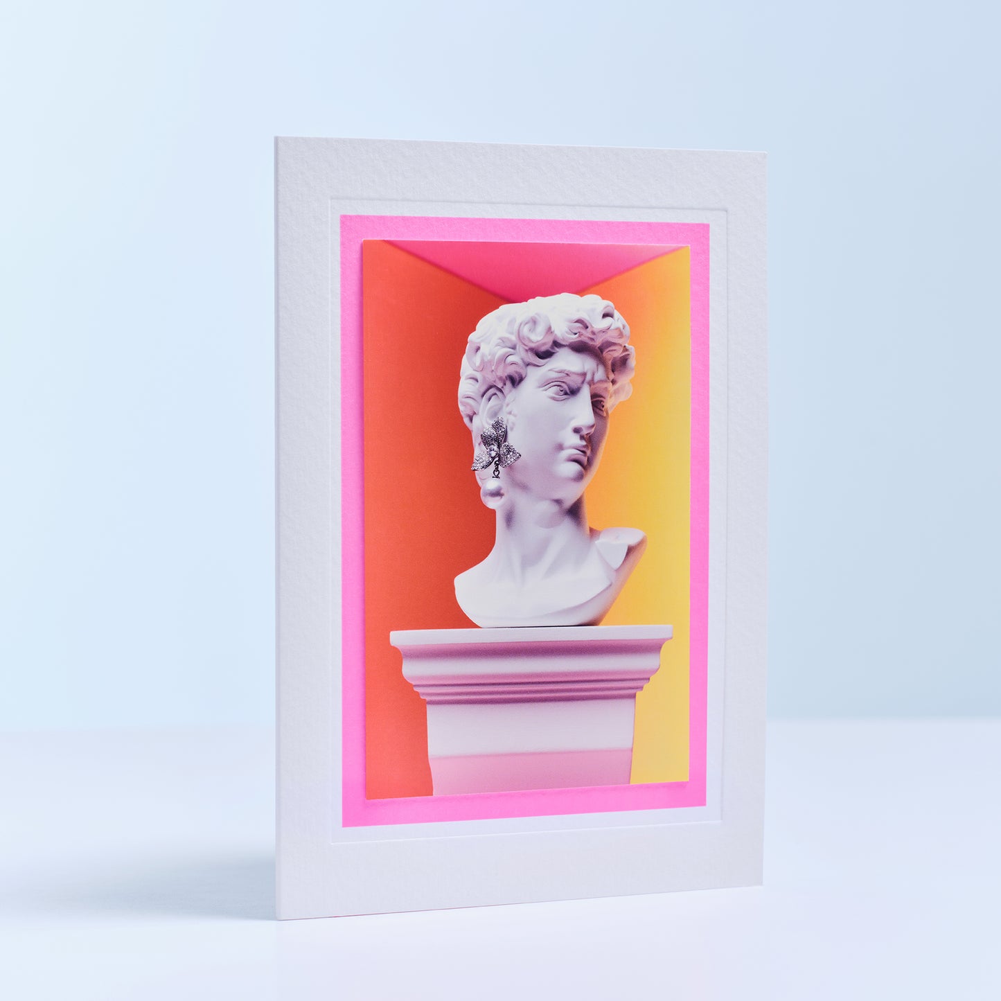 David in Diamonds Hand Finished Greetings Card