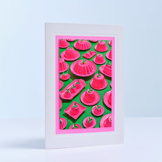 Pudding Club Hand Finished Greetings Card