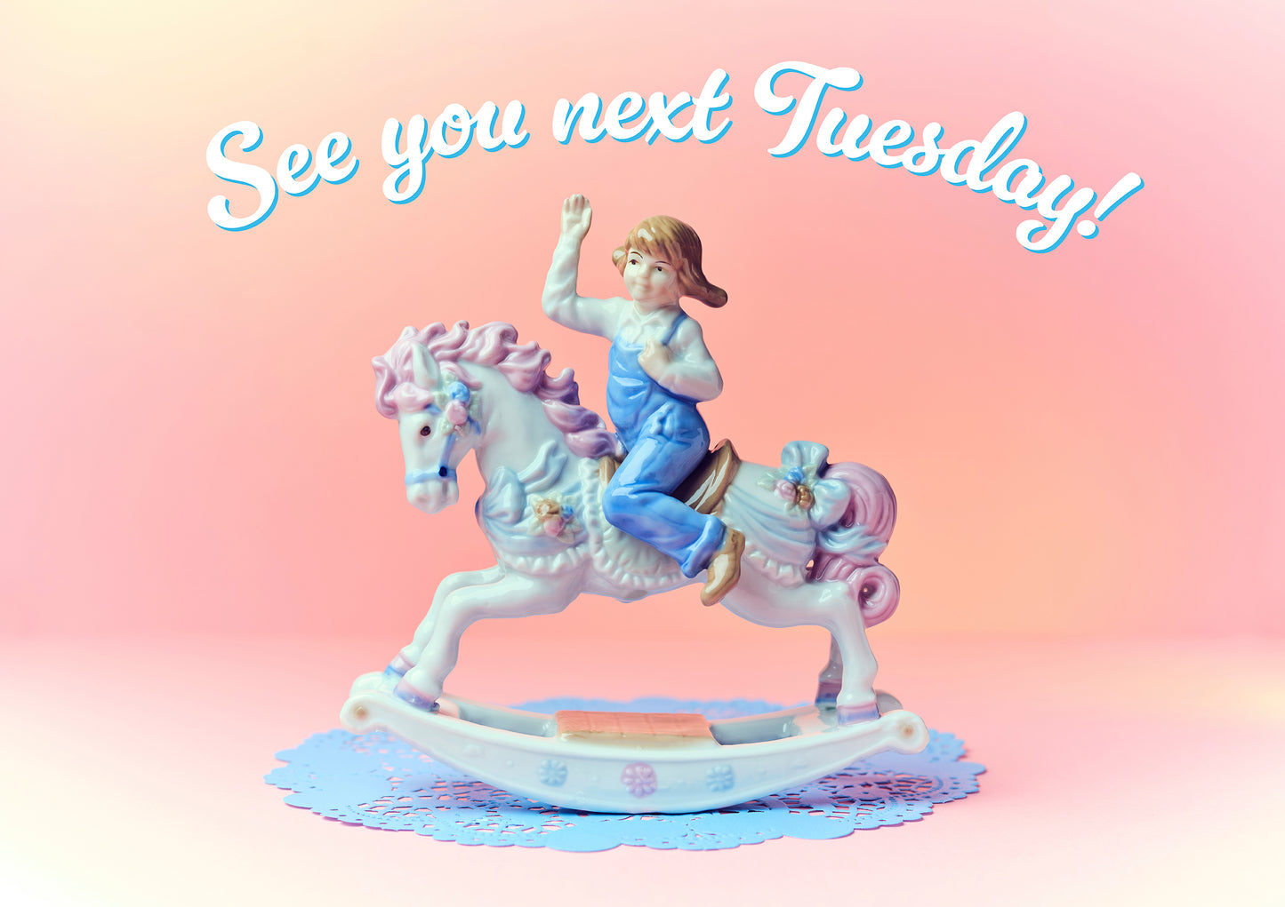 See You Next Tuesday Cute Girl Photo Print
