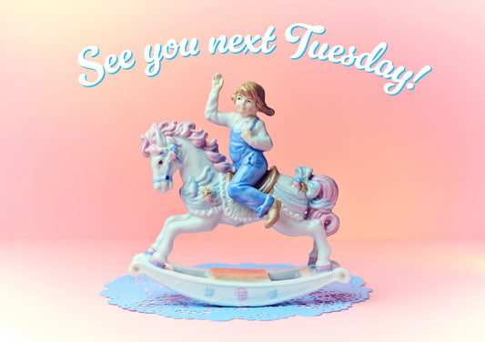 See You Next Tuesday Cute Girl Photo Print
