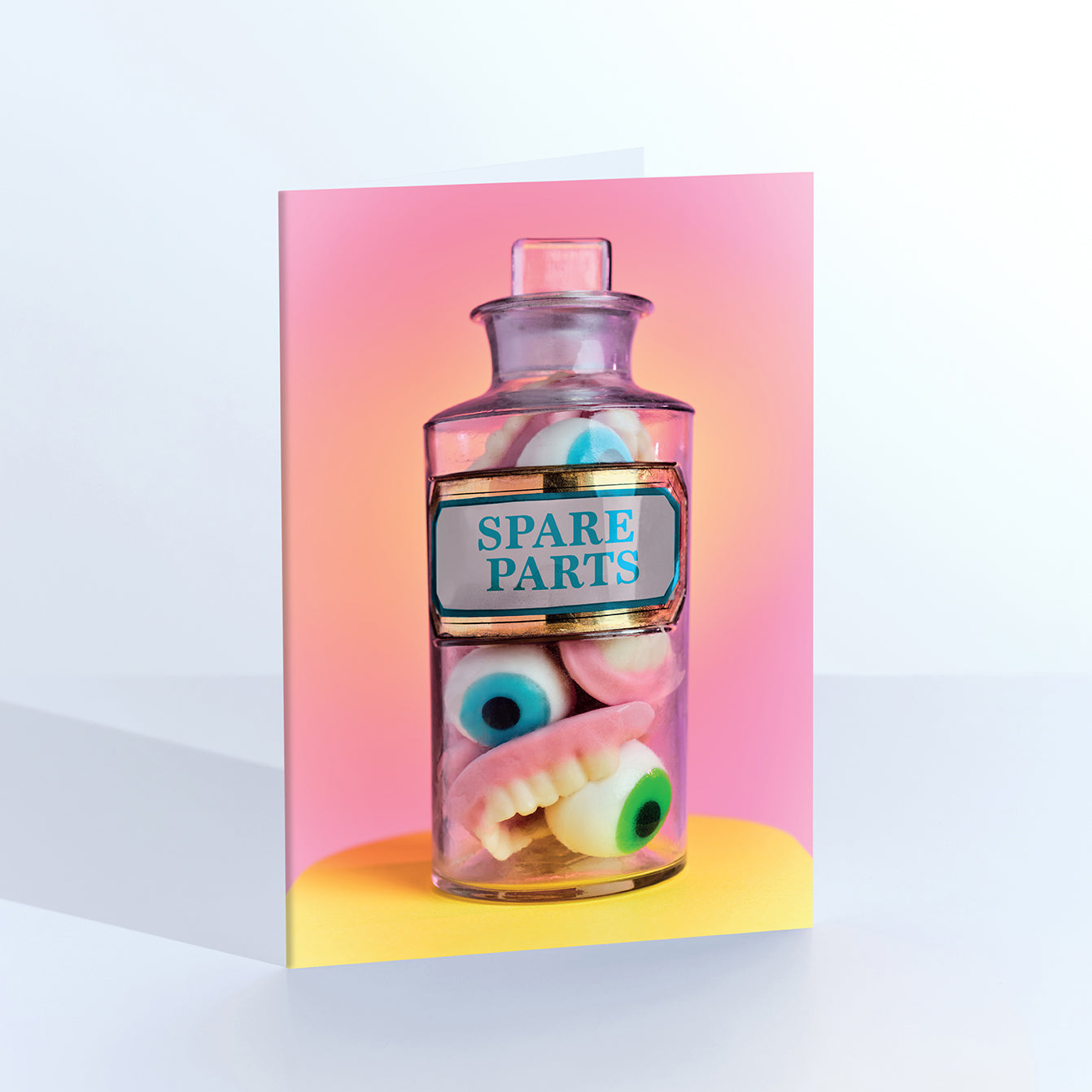 Spare Parts Greetings Card
