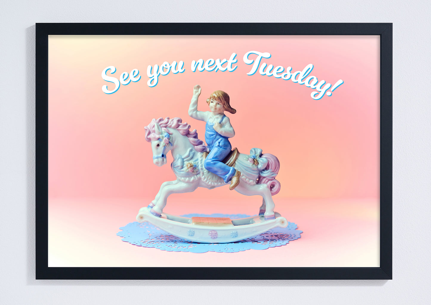 See You Next Tuesday Cute Girl Photo Print
