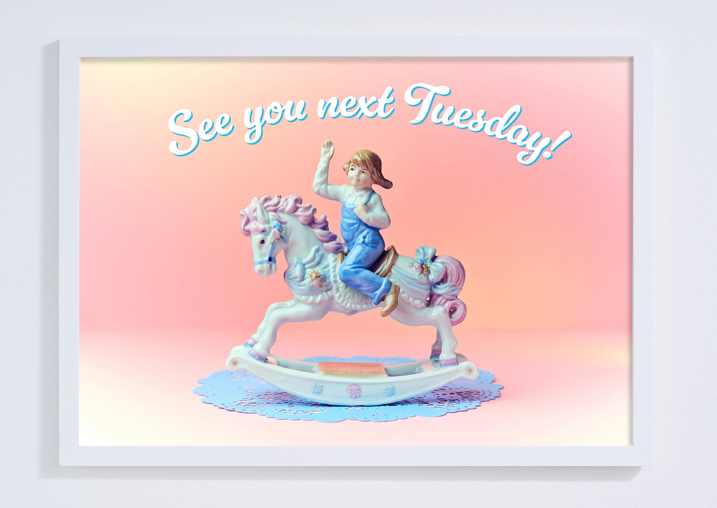 See You Next Tuesday Cute Girl Photo Print