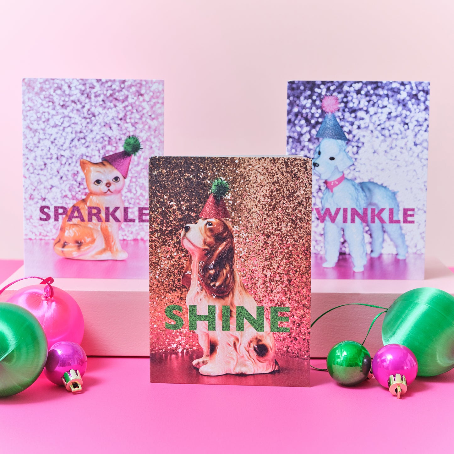 Shine Spaniel Christmas Card