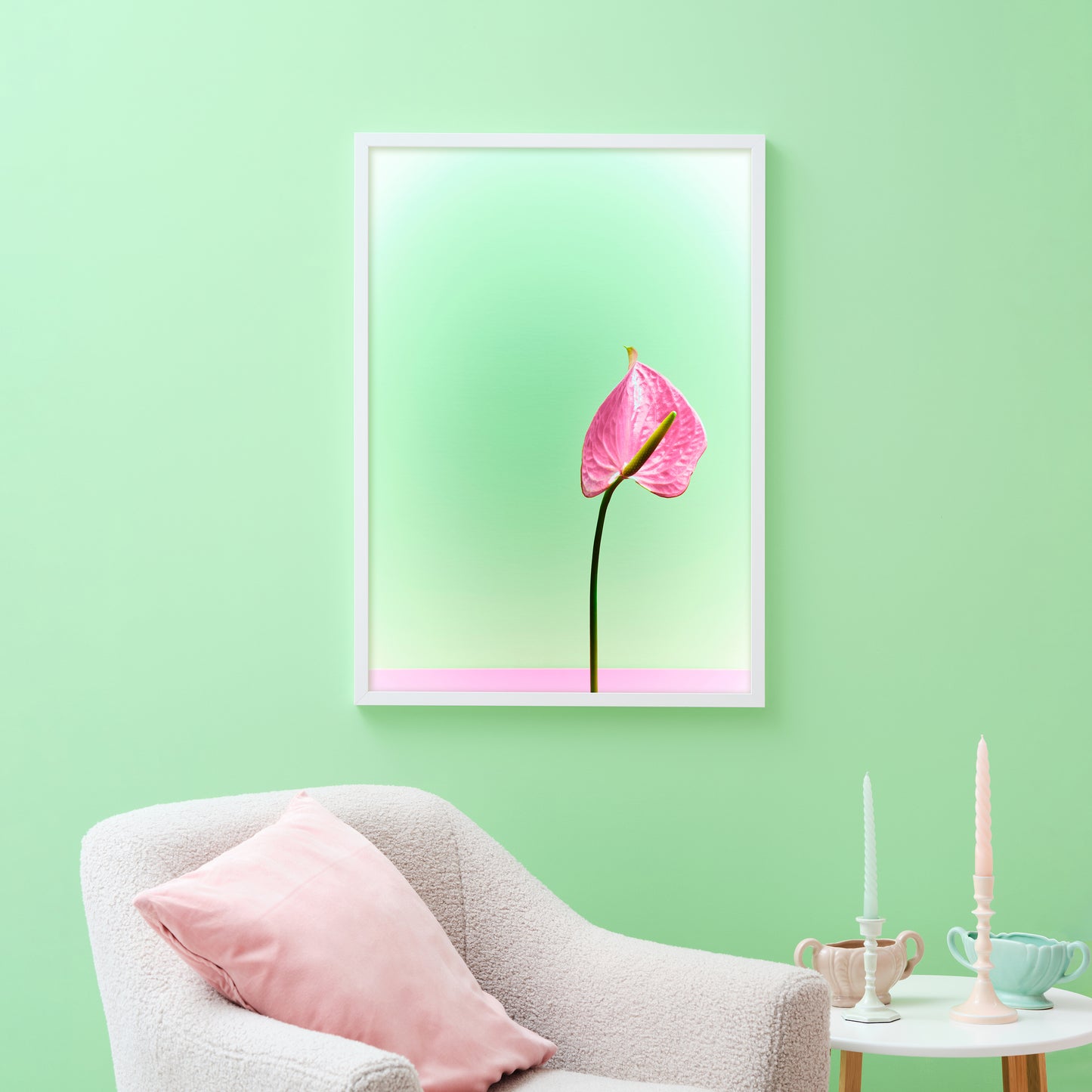 "Signature peace lily" giclée photo print