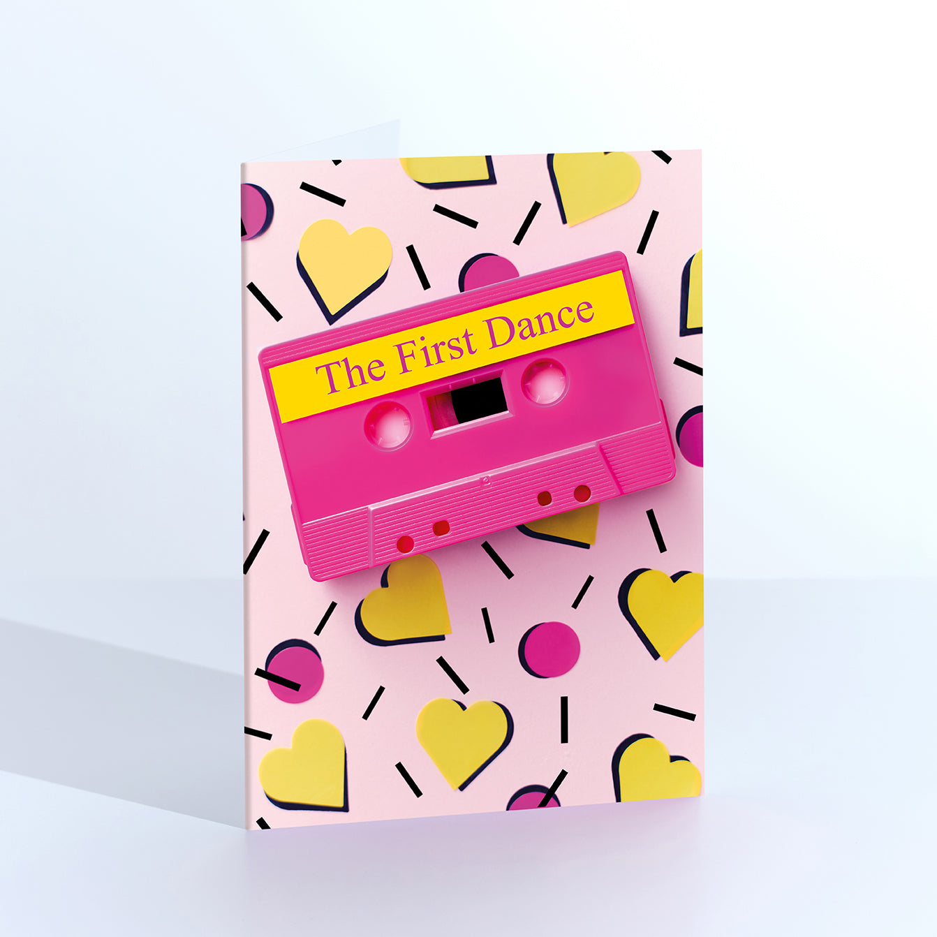 The First Dance Mix Tape Card