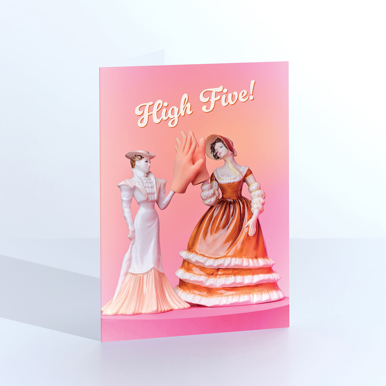 The High Five Funny Greetings Card