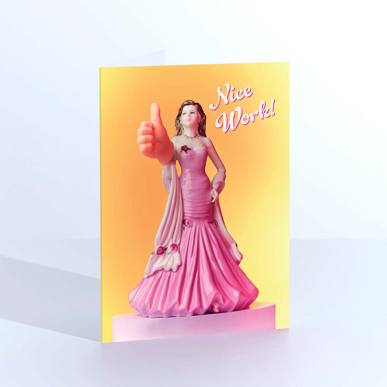 Nice Work Congratulations Greetings Card