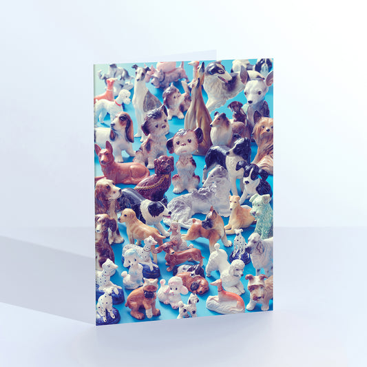 Team Dog Greetings Card