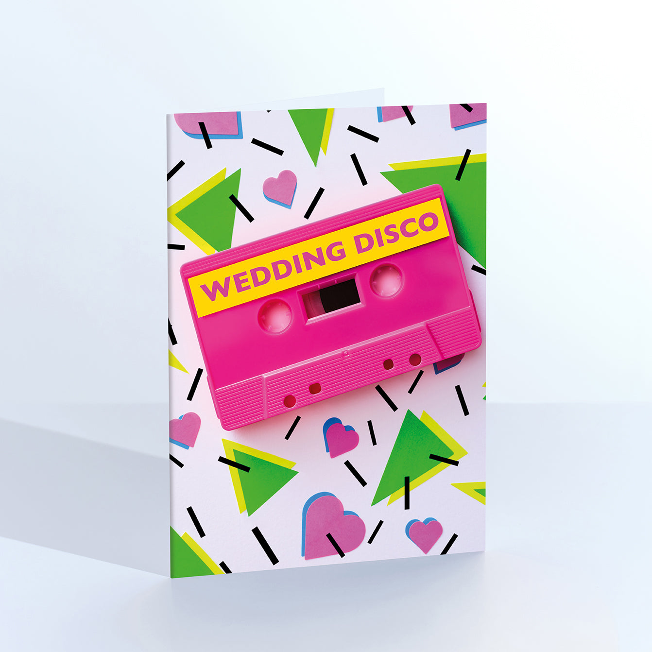 Wedding Disco Mix Tape Card