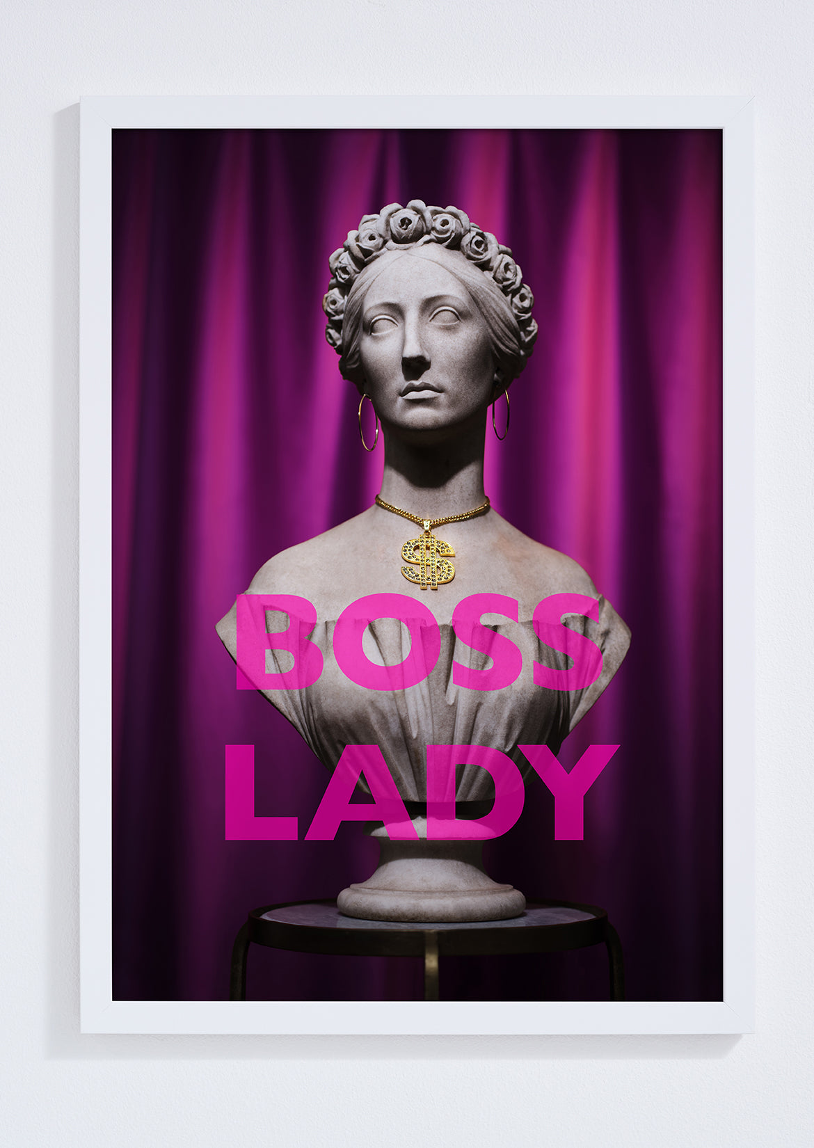 Boss Lady Novelty Sculpture Photo Print