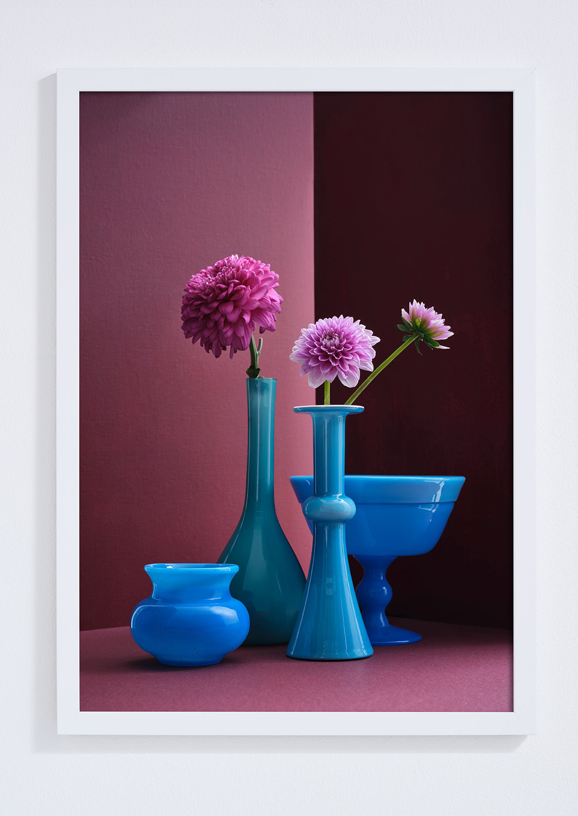 "Harmony of Dahlias" giclée photo print