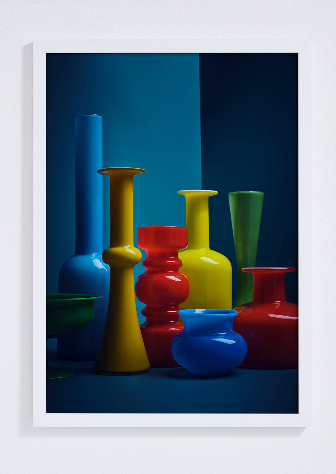 "Mid-century glass ,The Brights" giclée photo print