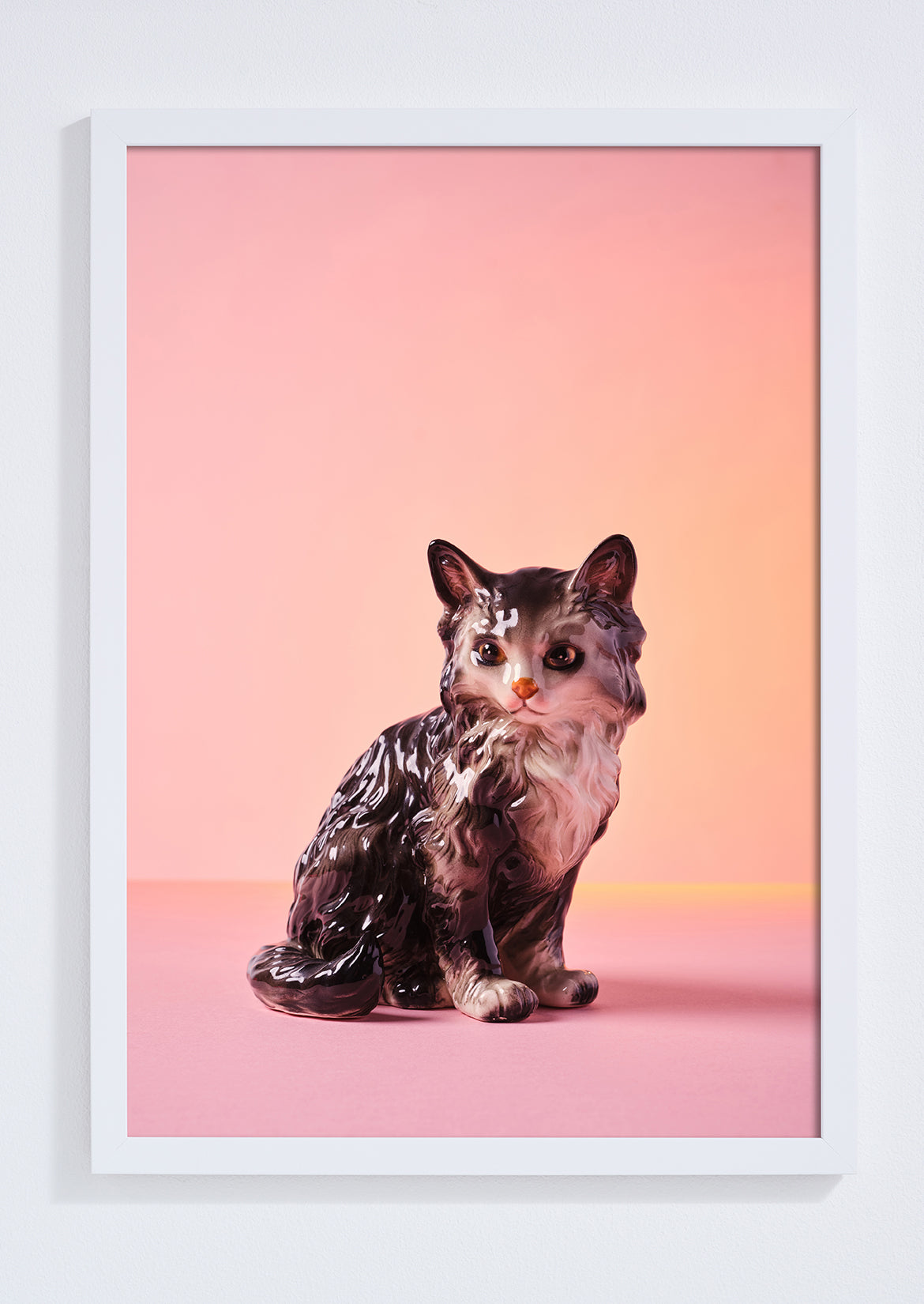 "Pink Crush Kitten" Photo Print